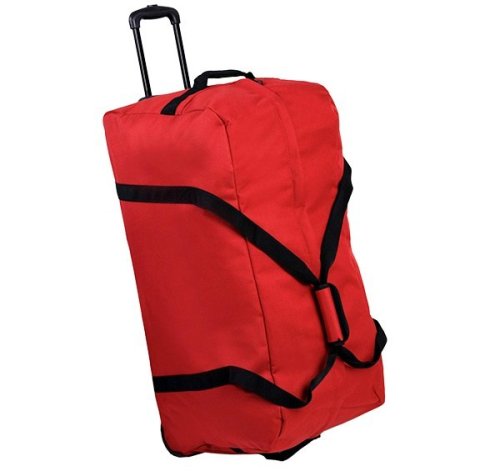Большая дорожная сумка на 2-х колесах Members Holdall On Wheels Large 106 Red