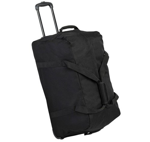 Большая дорожная сумка на 2-х колесах Members Holdall On Wheels Medium 83 Black