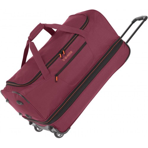 Большая сумка на колесах Travelite BASICS на 98/119 л из полиэстера Красная Большая сумка на колесах Travelite BASICS на 98/119 л из полиэстера Красная