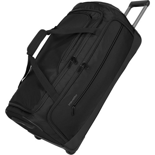 Большая сумка на колесах Travelite Crosslite 5.0 на 97 литров Черная Большая сумка на колесах Travelite Crosslite 5.0 на 97 литров Черная