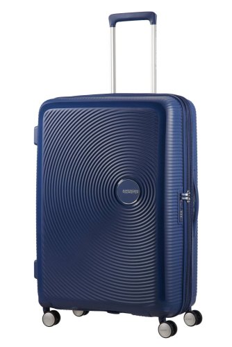 Большой чемодан American Tourister Soundbox – 97 / 110 л, 4,2 кг Синий Большой чемодан American Tourister Soundbox – 97 / 110 л, 4,2 кг Синий