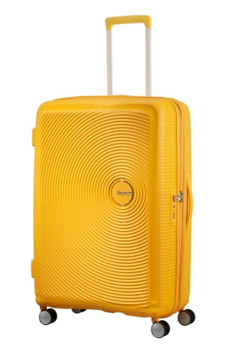 Велика валіза American Tourister Soundbox – 97 / 110 л, 4,2 кг Жовта Велика валіза American Tourister Soundbox – 97 / 110 л, 4,2 кг Жовта