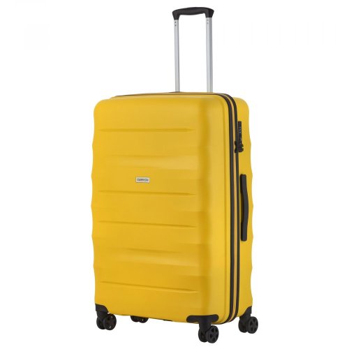 Большой чемодан CarryOn Porter на 85 л из полипропилена Желтый