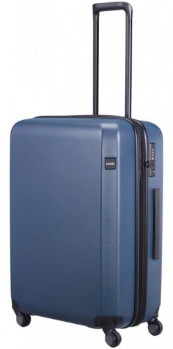 Велика валіза із полікарбонату 69/76 л Lojel Rando Expansion 18 Steel Blue