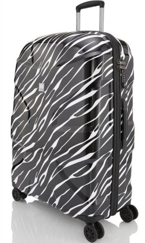 Велика валіза із полікарбонату 90 л Titan X2, чорний з білим