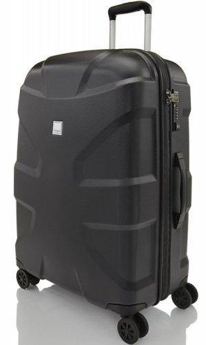 Велика валіза із полікарбонату 90 л Titan X2, чорний