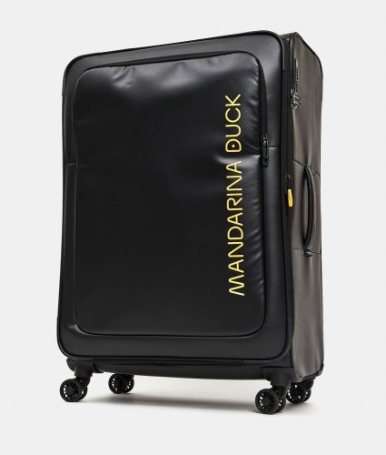 Велика валіза Mandarina Duck ECO COATED розміру XL вагою 3,8 кг Чорна Велика валіза Mandarina Duck ECO COATED розміру XL вагою 3,8 кг Чорна