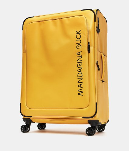 Велика валіза Mandarina Duck ECO COATED розміру XL вагою 3,8 кг Жовта Велика валіза Mandarina Duck ECO COATED розміру XL вагою 3,8 кг Жовта