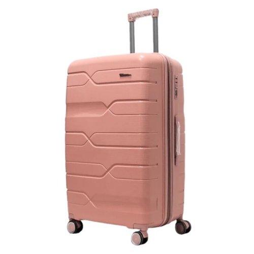 Велика валіза Milano Bag 115/132 л із поліпропілену 4,4 кг Рожевий Велика валіза Milano Bag 115/132 л із поліпропілену 4,4 кг Рожевий