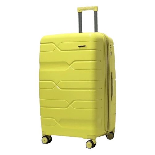 Велика валіза Milano Bag 115/132 л із поліпропілену 4,4 кг Жовтий Велика валіза Milano Bag 115/132 л із поліпропілену 4,4 кг Жовтий