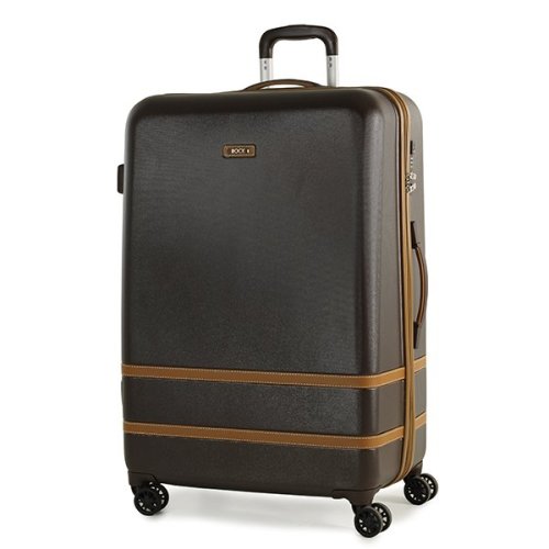 Большой чемодан на 4-х колесах 100 л Rock Valence Brown Hardshell (L)