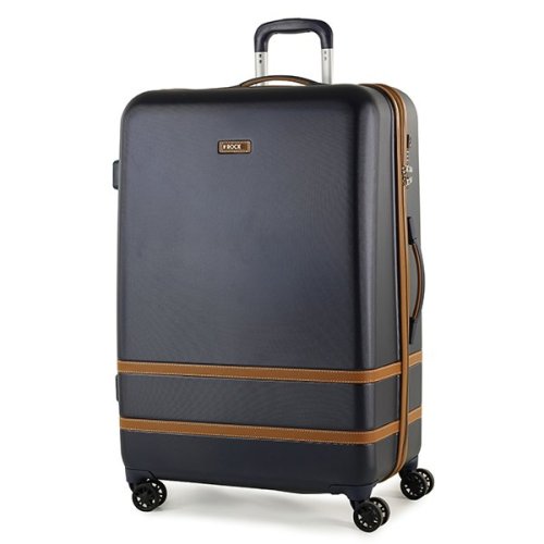Велика валіза на 4-х колесах 100 л Rock Valence Navy Hardshell (L)