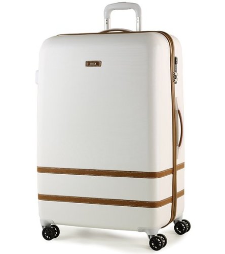 Большой чемодан на 4-х колесах 100 л Rock Valence White Hardshell (L)