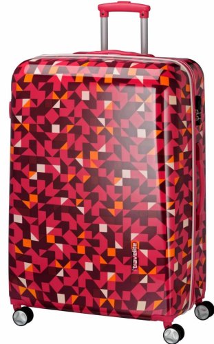 Велика валіза на 4-х колесах 102 л Travelite CAMPUS Quadro Pink Велика валіза на 4-х колесах 102 л Travelite CAMPUS Quadro Pink