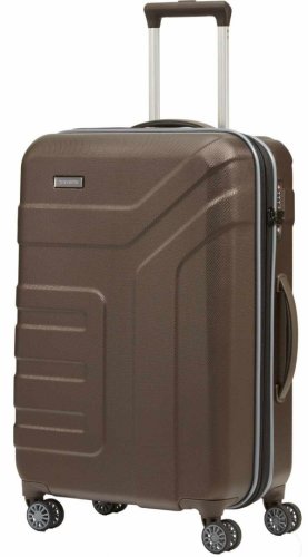 Велика валіза на 4-х колесах 79/91 л Travelite Vector, коричневий