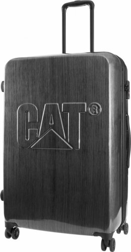 Велика валіза на 4-х колесах 97 л CAT CAT-D, сірий