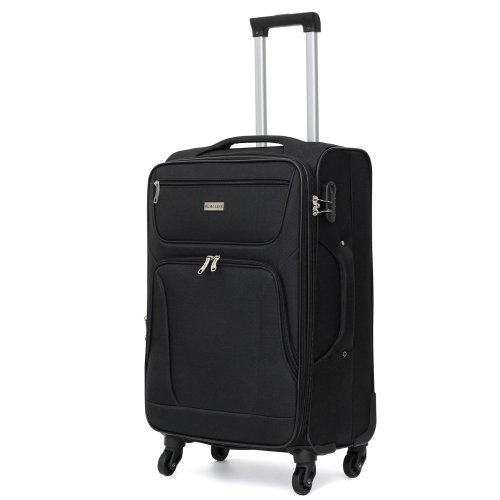 Большой чемодан Semi Line – 104 / 114 л, 4,3 кг Черный