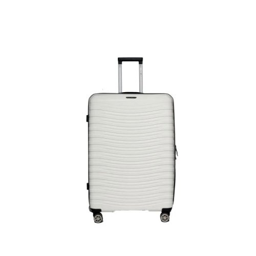 Большой чемодан Snowball 43803 – 116 л, 4,4 кг Белый