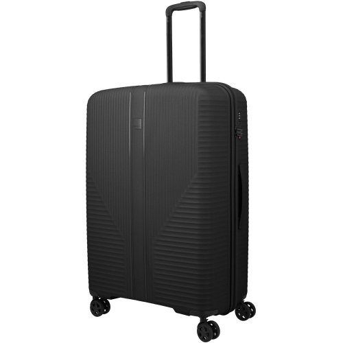 Большой чемодан Travelite Air Stripe – 104 л, 3,9 кг Черный