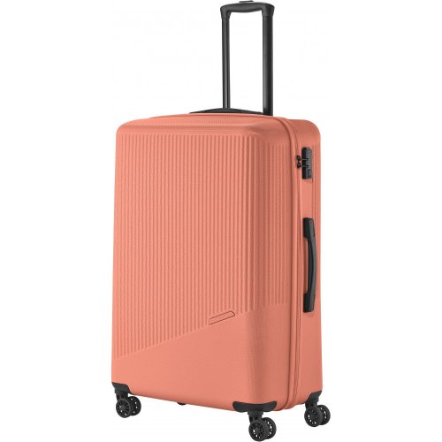 Велика валіза Travelite Bali на 96 л вагою 4,1 кг Кораловий