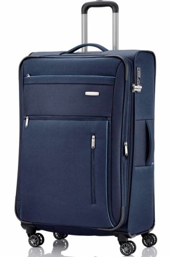 Велика валіза Travelite Capri на 98/111 л вагою 3,6 кг Синій