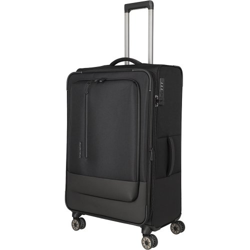 Большой чемодан Travelite Crosslite 5.0 на 88/93 л весом 3,5 кг Черный Большой чемодан Travelite Crosslite 5.0 на 88/93 л весом 3,5 кг Черный