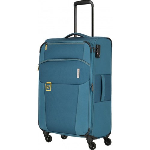 Велика Валіза Travelite GO вага 3,1 кг на 90/97 л Синій