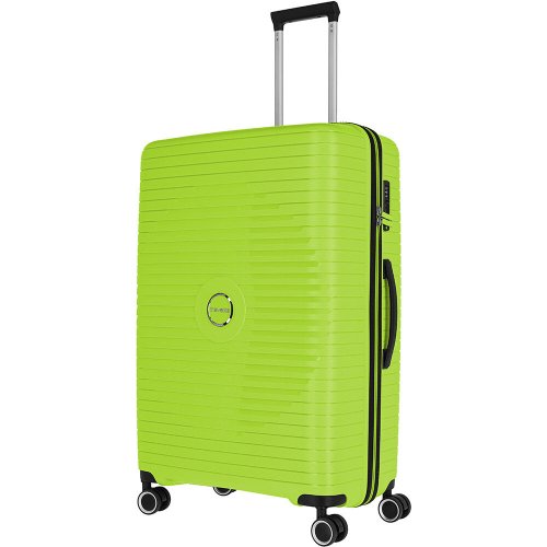 Велика валіза Travelite Orbita на 103 л вагою 3,5 кг Салатовий