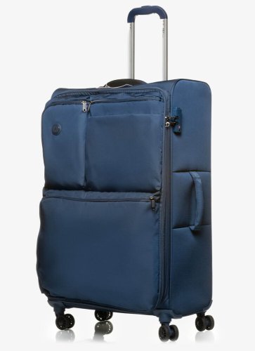 Велика валіза V&amp;V TRAVEL ONE LIFE на 110/120 л вагою 3,9 кг Синій