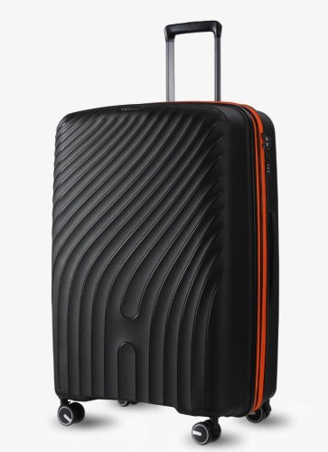 Велика валіза V&amp;V Travel Urban – 100 / 110 л, 4 кг Чорна