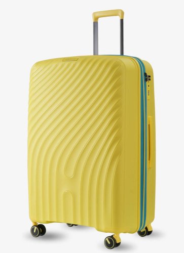 Велика валіза V&amp;V Travel Urban – 100 / 110 л, 4 кг Жовта
