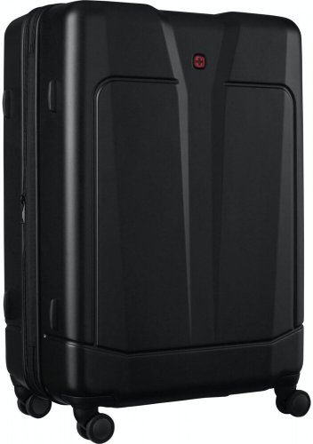 Велика валіза Wenger BC Packer 108/129 л вагою 4,8 кг із пластику Чорний Велика валіза Wenger BC Packer 108/129 л вагою 4,8 кг із пластику Чорний