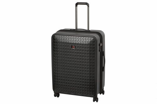 Большой чемодан Wenger Matrix 96/110 л из поликарбоната Черный