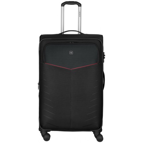 Большой чемодан Wenger SYGHT на 112/129 л весом 4.12 кг из полиэстера Черный Большой чемодан Wenger SYGHT на 112/129 л весом 4.12 кг из полиэстера Черный