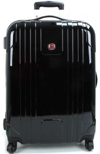 Большой дорожный чемодан 94 л. Swiss Gear black черный