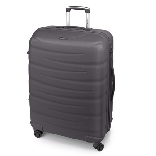 Большой пластиковый чемодан 85 л Gabol Trail (L) Grey