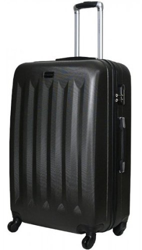 Велика пластикова валіза 96 л Vip Collection Benelux 28 Grey