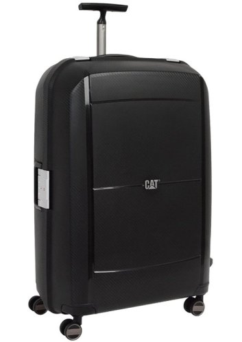 Велика ударостійка валіза 83 л CAT CLOUD чорна
