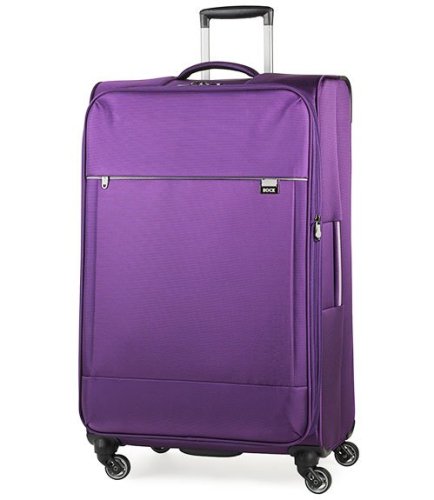 Велика текстильна валіза на 4-х колесах 84/97 л Rock Vapour-Lite II (L) Purple