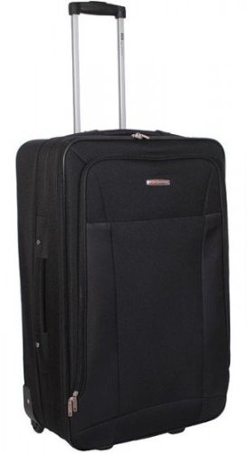 Велика текстильна валіза 85 л Ciak Roncato QUEEN 01 Black