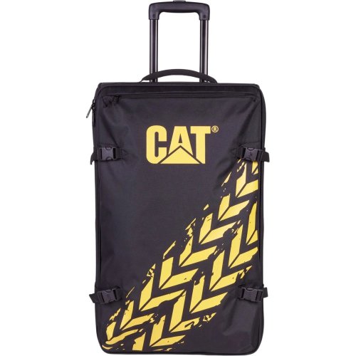 Велика тканинна валіза CAT Cargo Track – 62 л, 2,8 кг Чорна