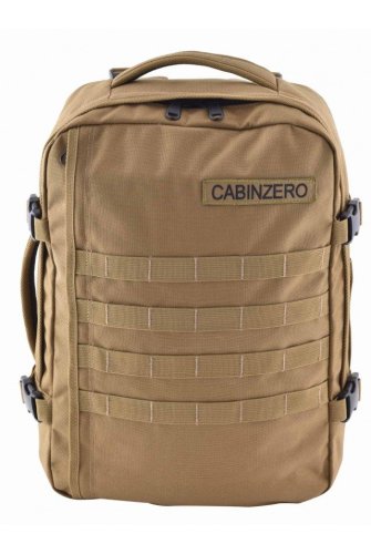 CabinZero Military 36 л сумка-рюкзак из нейлона бежевая