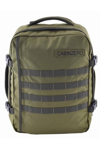 CabinZero Military 36 л сумка-рюкзак з нейлону зелена CabinZero Military 36 л сумка-рюкзак з нейлону зелена