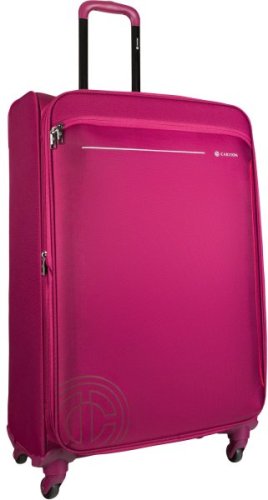 CARLTON Compac 96 л чемодан из полиэстера на 4 колесах розовый