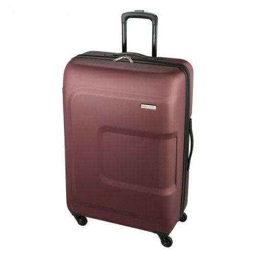 Carry:Lite Comet Burgundy (L) 95 л чемодан из пластика на 4 колесах бордовый