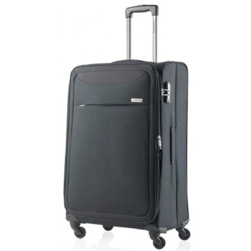 CarryOn AIR (L) Black 100/120 л валіза з поліестеру на 4 колесах чорна CarryOn AIR (L) Black 100/120 л валіза з поліестеру на 4 колесах чорна