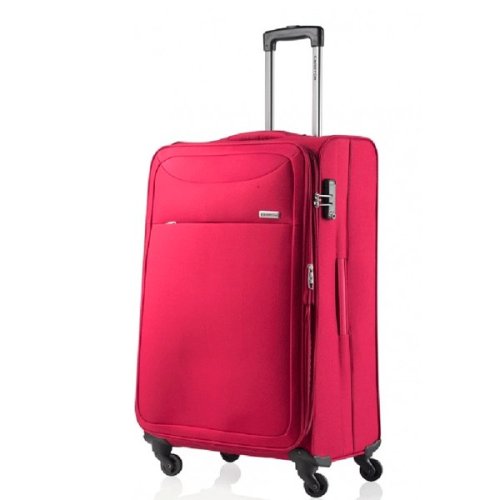 CarryOn AIR (L) Cherry Red 100/120 л валіза з поліестеру на 4 колесах червона