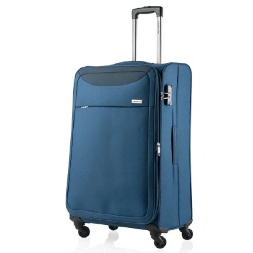 CarryOn AIR (L) Steel Blue 100/120 л валіза з поліестеру на 4 колесах синя CarryOn AIR (L) Steel Blue 100/120 л валіза з поліестеру на 4 колесах синя