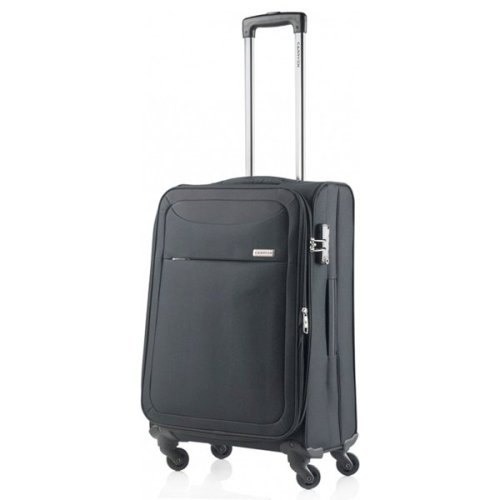 CarryOn AIR (M) Black 70/84 л валіза з поліестеру на 4 колесах чорна CarryOn AIR (M) Black 70/84 л валіза з поліестеру на 4 колесах чорна
