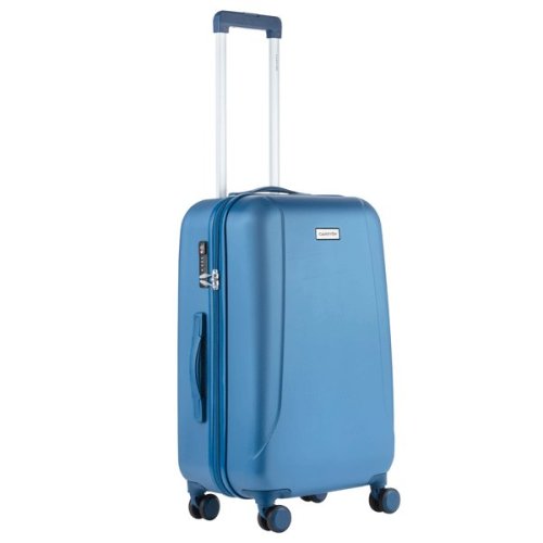 CarryOn Skyhopper (M) Cool Blue 57 л валіза з полікарбонату на 4 колесах синя CarryOn Skyhopper (M) Cool Blue 57 л валіза з полікарбонату на 4 колесах синя